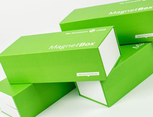 haptas® MagnetBox with logo printed | From the manufacturer