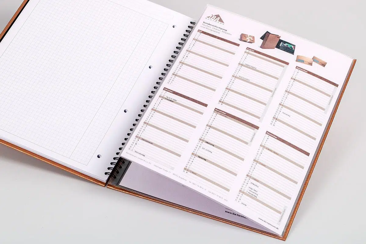 Customized Notebooks With Embossing In Special Production