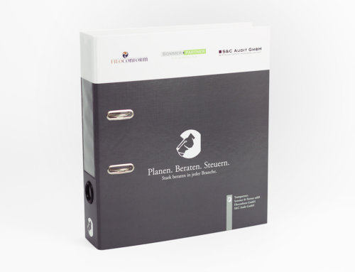 Printed folder for product documents | From the manufacturer