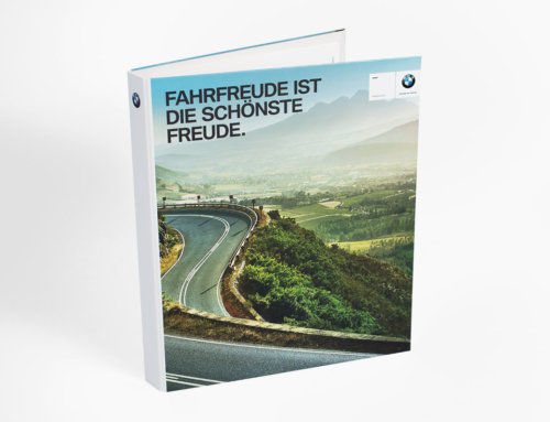 Printed ring binder for vehicle documents | Made in Germany