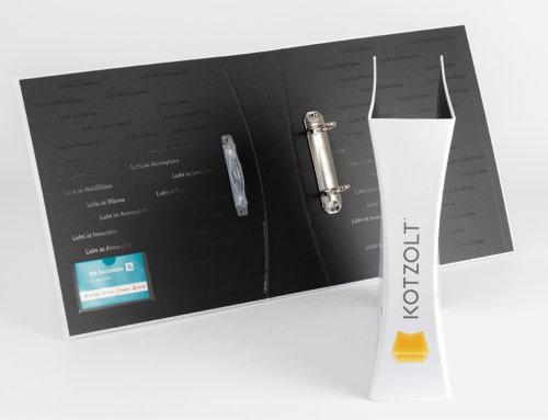 iba Designordner mit UV-Spotlack