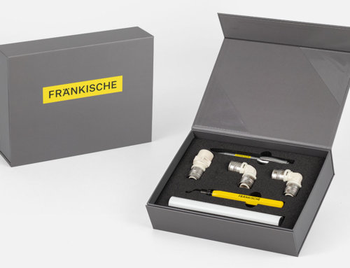 Klappkassette als Musterverpackung