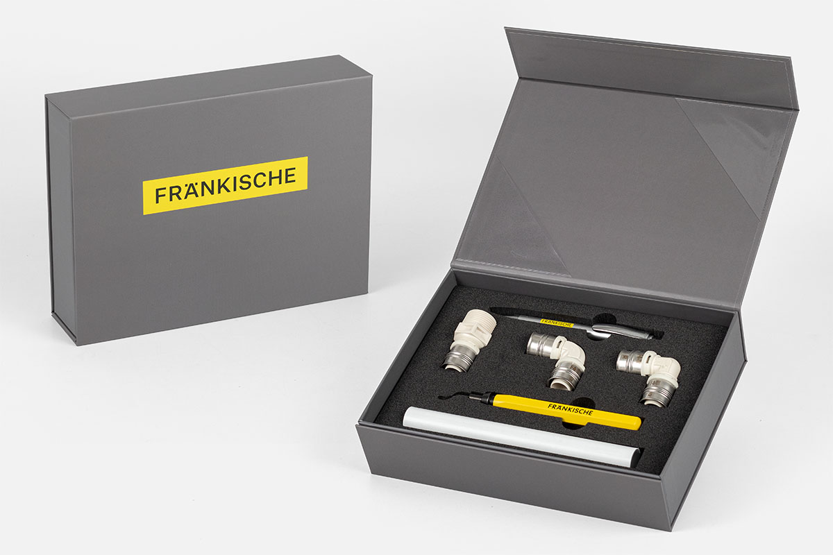 Klappkassette mit Schaumstoffinlay