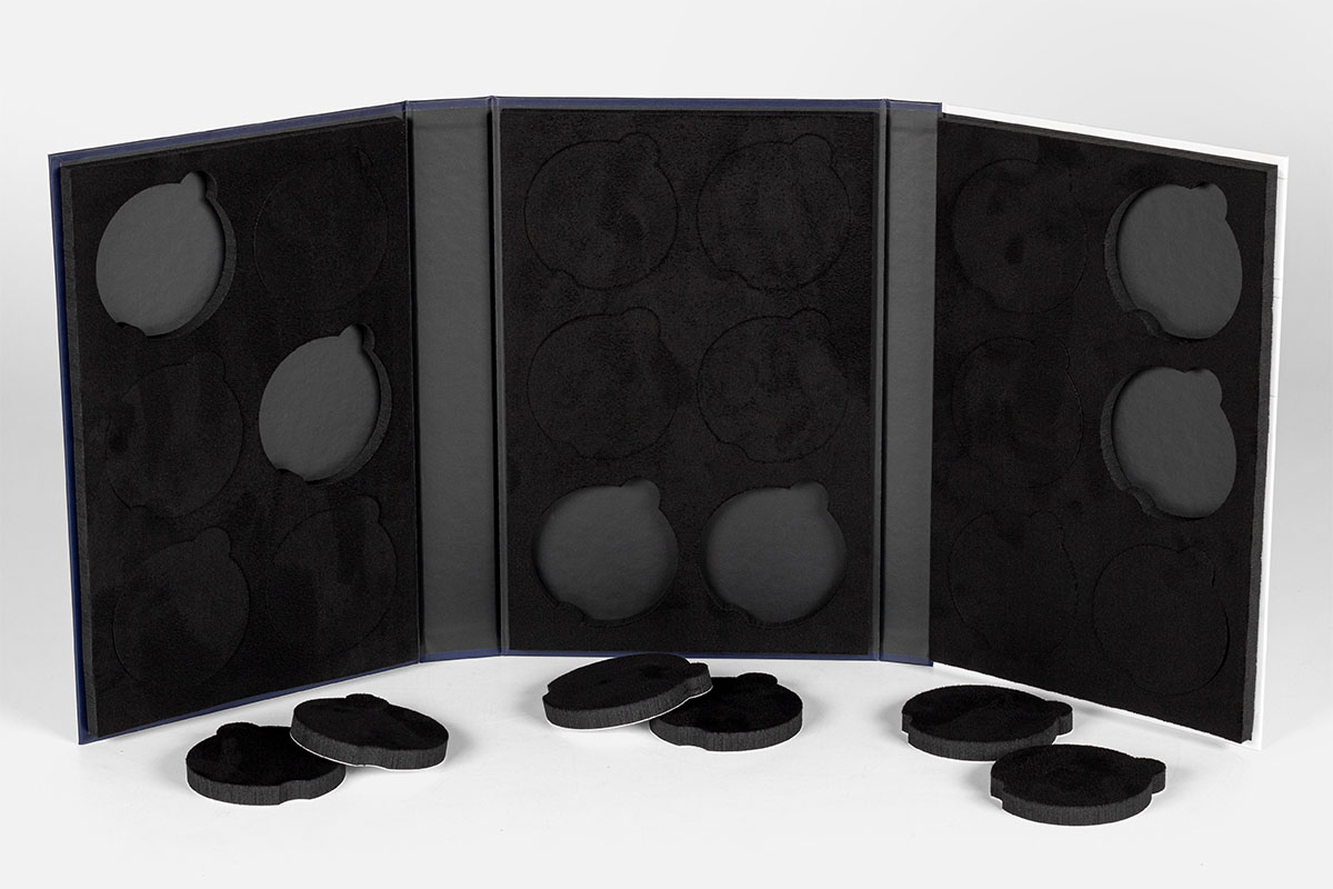 Kollektionsmappe für Brillengläser