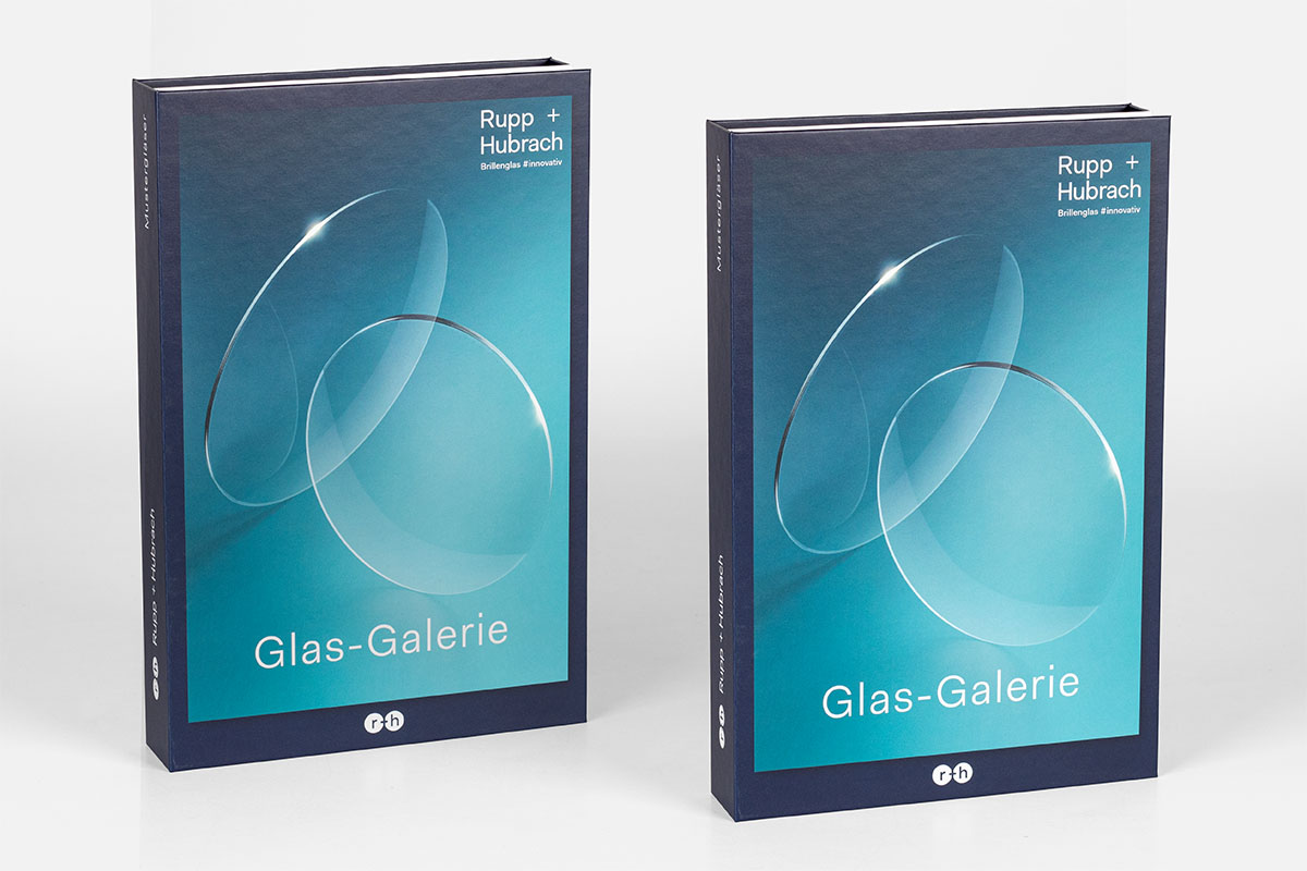 Kollektionsmappe für Brillengläser