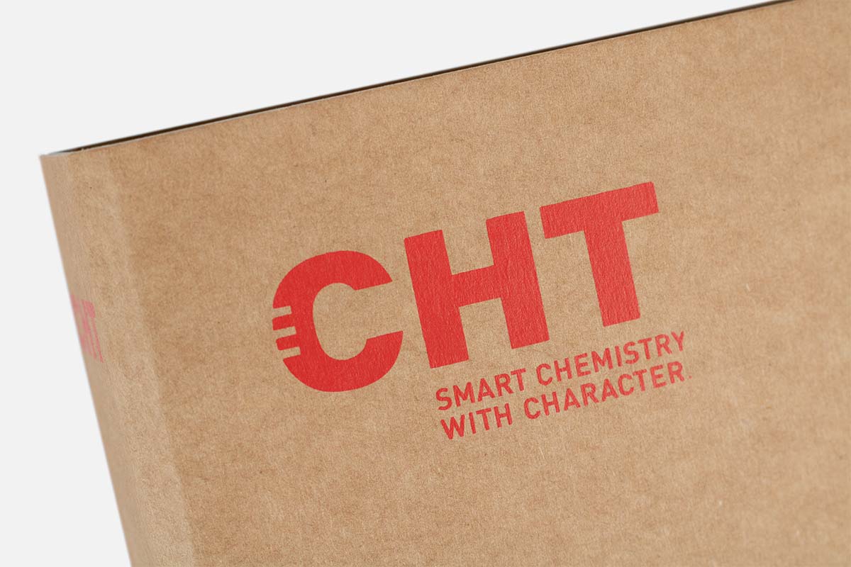 Ringbuchordner aus Naturkarton 1-farbiger Siebdruck